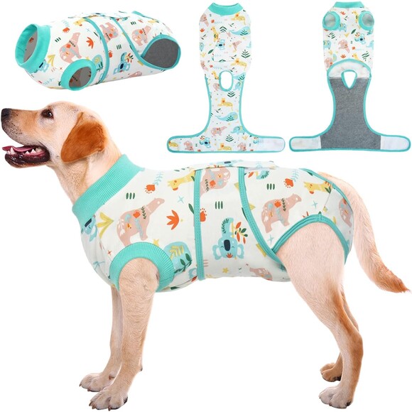 Kuoser Recovery Suit Professional Pet Recovery Shirt Dog Abdominal Rest SZ S:NWT - Picture 1 of 8